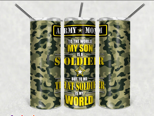 To the world my son is a soldier but to me he is the world