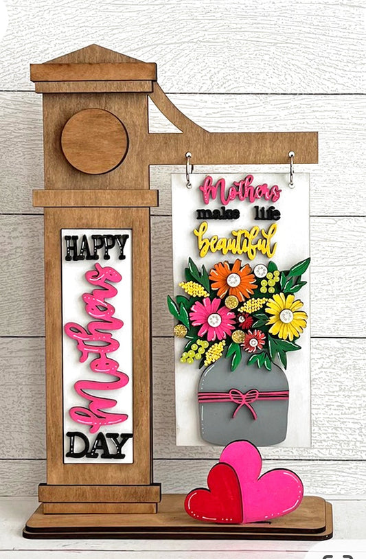 Happy Mother's Day Small Porch Post