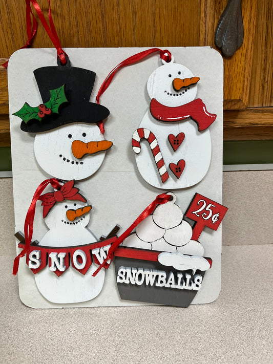 Snowman Ornaments