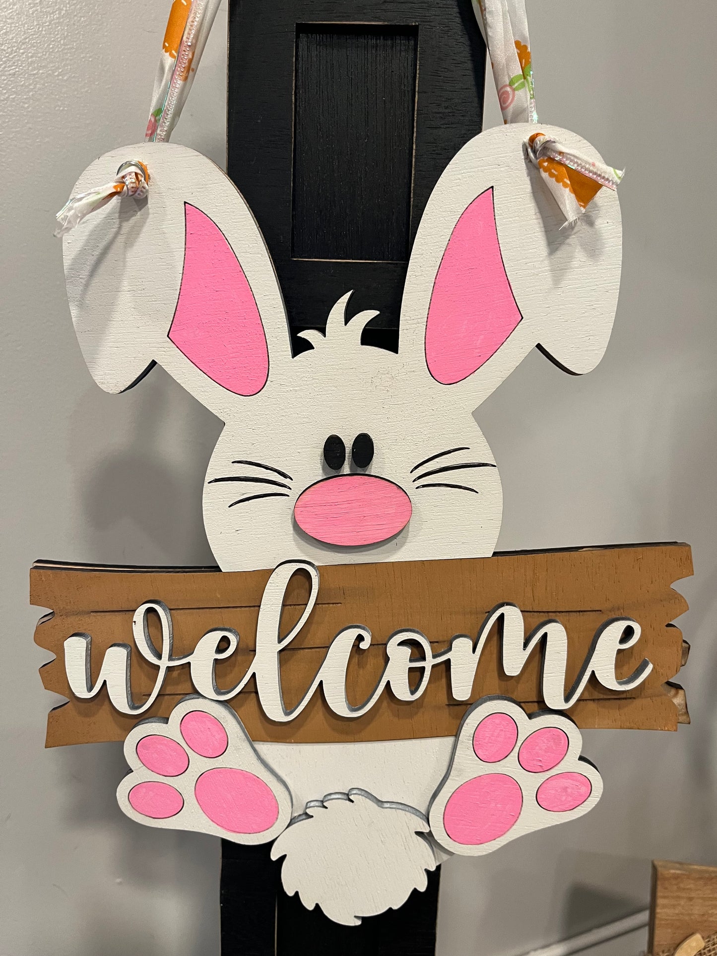 Welcome Bunny Door Hanger