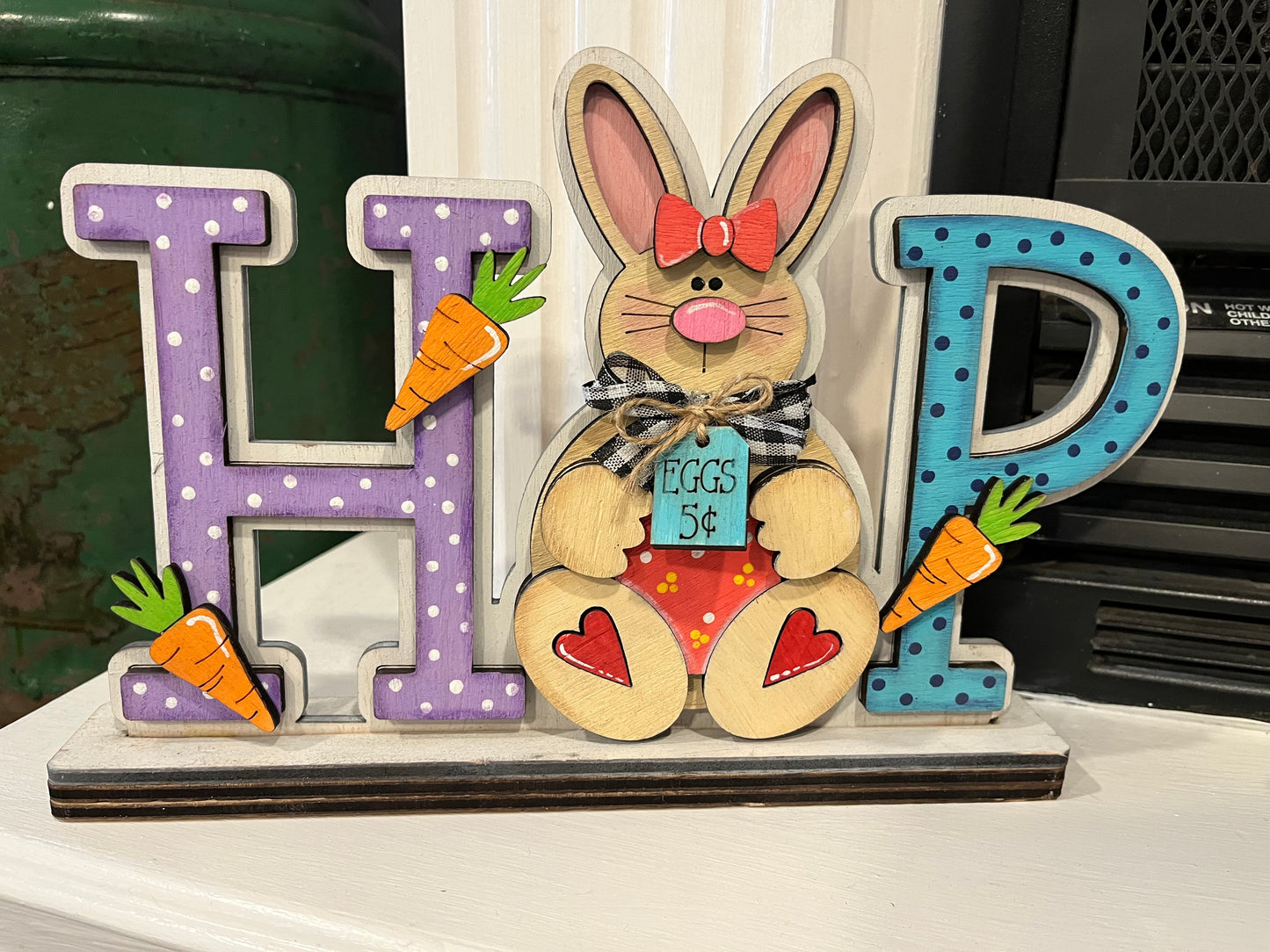Hop Bunny Shelf Sitter