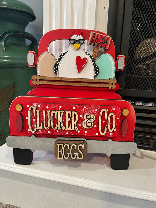 Interchangeable Farmhouse Truck (Clucker & Co.)