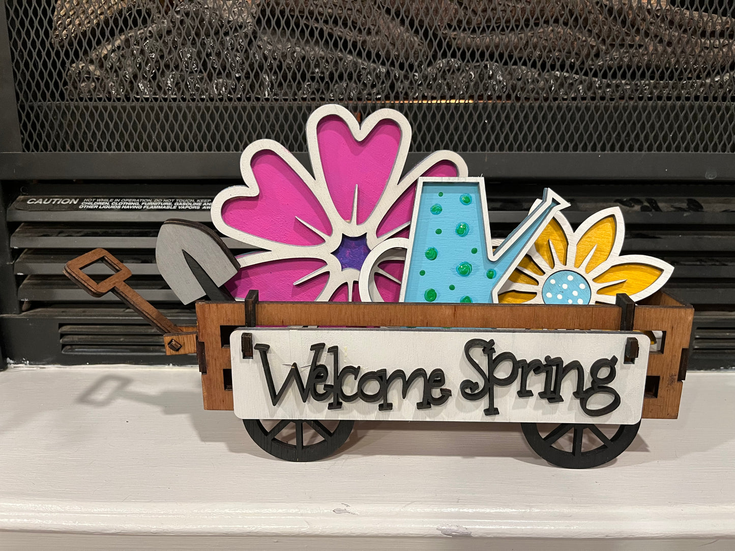 Welcome Spring Interchangeable Wagon