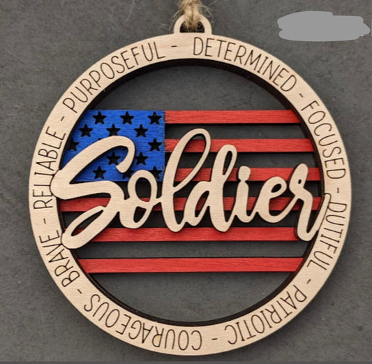 Soldier Ornament