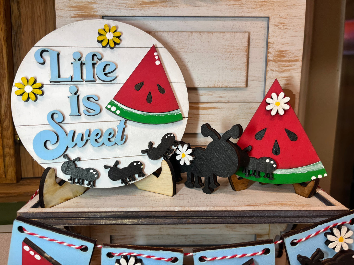 Life is sweet tiered shelf accessories