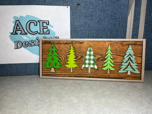 Christmas Tree Sign