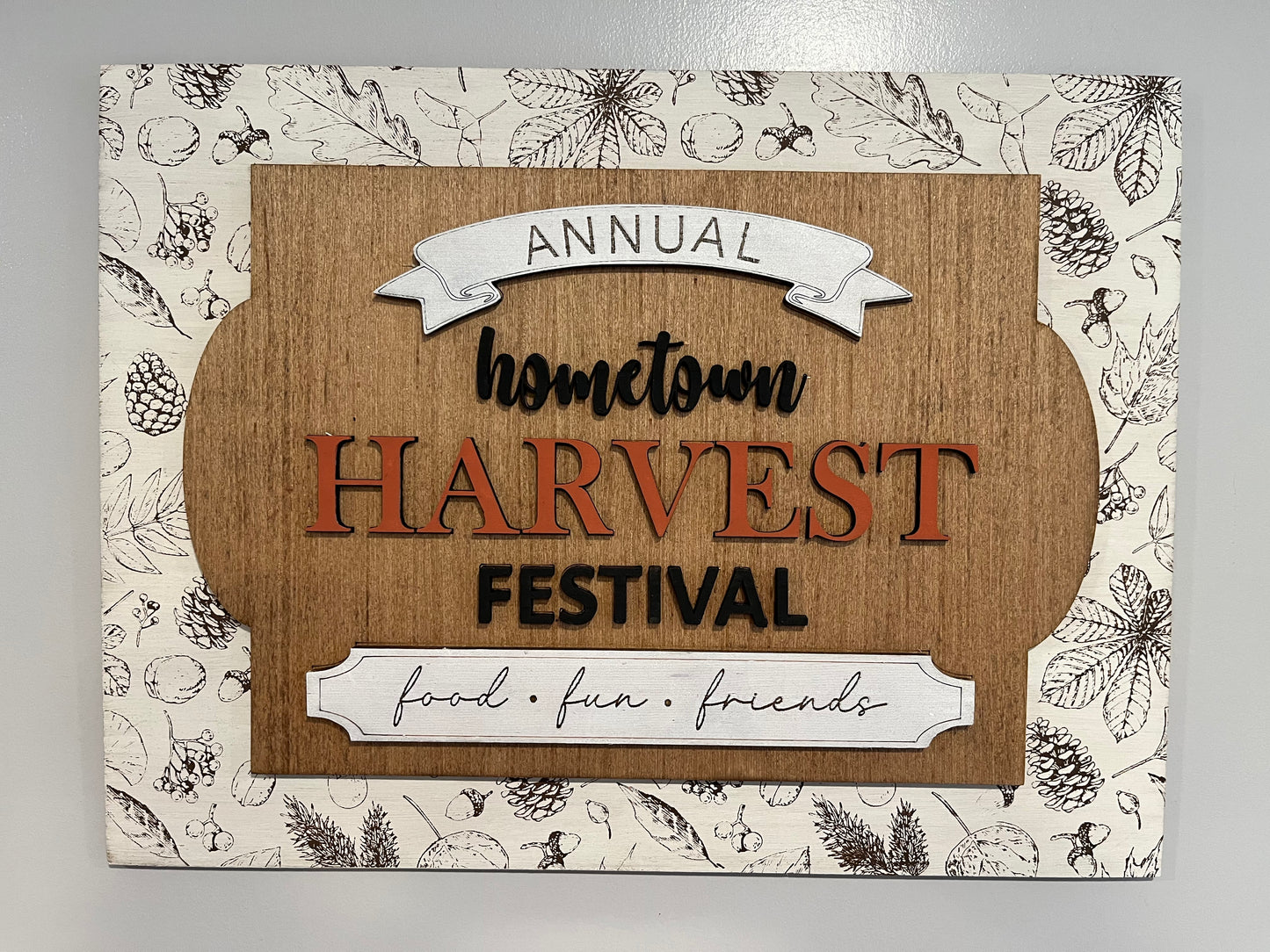 Harvest Festival Sign