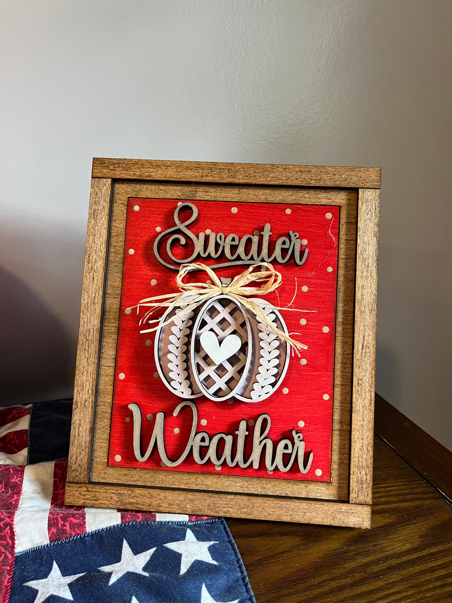 Sweater Weather Sign Trio