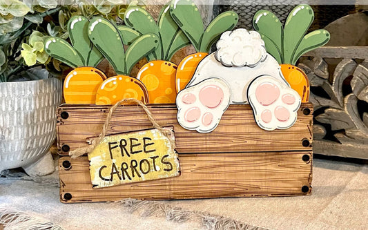 Free Carrots Shelf Sitter