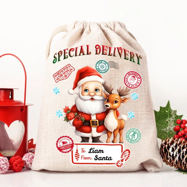 Personalized Santa Sacks