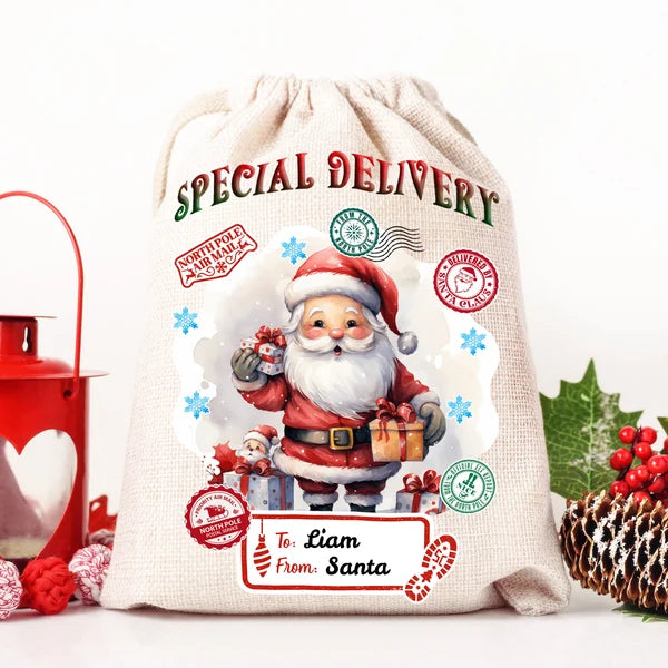 Personalized Santa Sacks