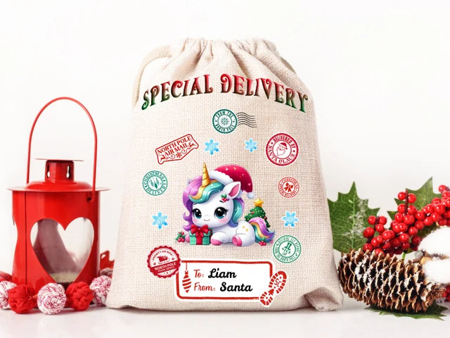 Personalized Santa Sacks