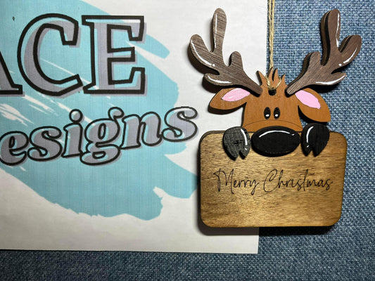 Reindeer Gift Card Holder