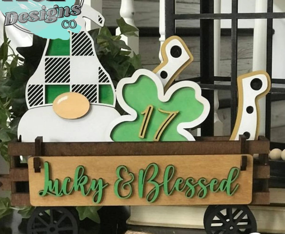 Lucky and Blessed Interchangeable Wagon