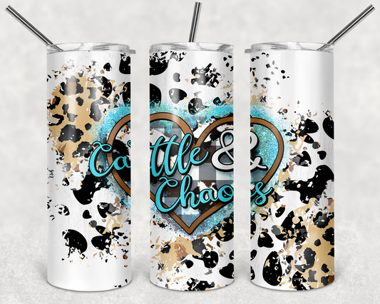 CATTLE & CHAOS TUMBLER DESIGN