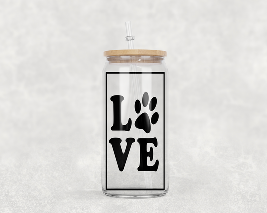 LOVE PAW TUMBLER DESIGN