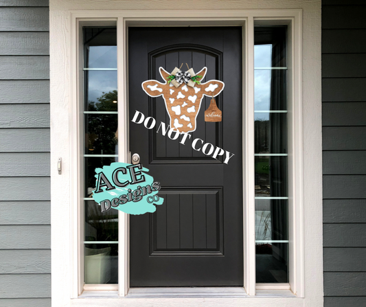 Cow Door Hanger