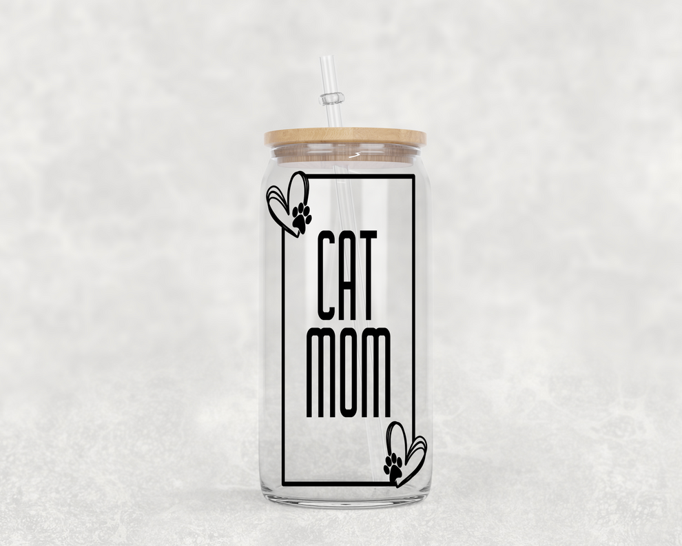 CAT MOM TUMBLER DESIGN